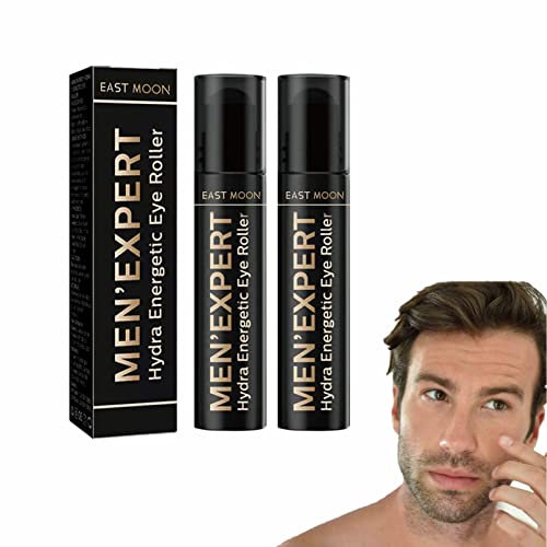 Mens Expert Hydra Energetic Eye Roller Men Plus Expert Hydra Energetic Eye Roller Under Eye Roller Eye Roller Ball Serum Under Eye Treatment Men's Eye Roller for Puffy Eyes and Dark Circles (2 Stück)