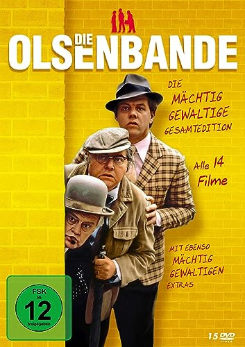 Die (mächtig gewaltige) Olsenbande Gesamtedition - mit ebenso mächtig gewaltigen Extras [15 DVDs]