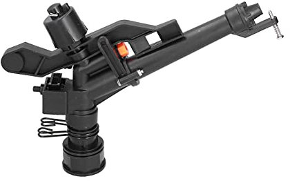 G 1 A 1 2 Aspersor De Césped Aspersor De Riego Brazo Basculante Ajustable Aspersor De Impacto De Flujos Grandes para Riego De Granja De Césped Y Jardín ABS