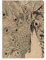 Clairefontaine 116037C - Notizheft/Notizbuch Le cerisier blanc, mit Fadenbindung A5 14,8x21 cm, 32 Blatt liniert, Motive sortiert, 1 Stück