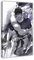 AAVEDA Toji Fushiguro Leinwand-Poster, Schlafzimmerdekoration, Sportlandschaft, Büro, Raumdekoration, Geschenk, Rahmen-Stil, 50 x 75 cm, 50 x 75 cm