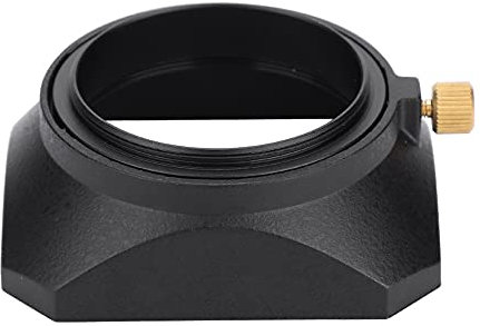 Paraluce Rettangolare per Videocamera DV con Attacco a Vite, Realizzato in Plastica Ad Alto Impatto, Adatto per Filtro Obiettivo da 46 Mm o Filettatura Cilindrica