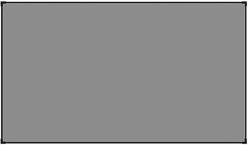Ultra-Thin Border Frame Projector Screen - Projection Curtain for Ambient Light Rejecting