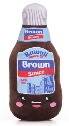 Kawaii Kuties Brown Sauce 10 inch Soft Toy Condiment Bottle Plush