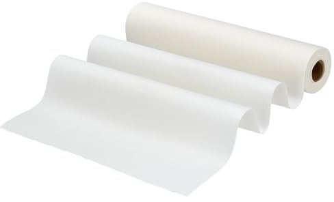 FINGERINSPIRE Halbe Rolle Rohes Reispapier 35.3cm Breites Chinesisches Kalligrafiepapier Sumi Papier/Xuan Papier/Reispapier Zum Schreiben Mit Pinseltinte Für Liebhaber Der Chinesischen Kalligrafie