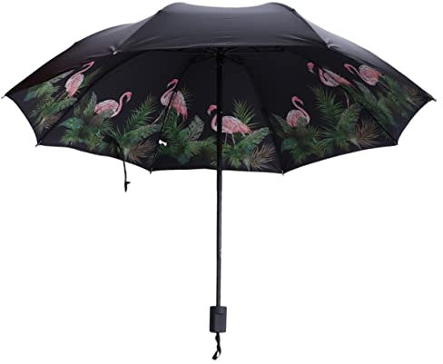 Ipetboom Ombrello Con Protezione Uv Ombrello e Leggero Resistente Vento e Pioggia