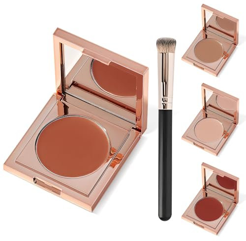 Undereye Corrector, 2025 Neu Undereye Color Corrector für Dunkle Kreise, Creme Grundierung unter Augen Makeup Sofortiger Anti-Age Effekt-Concealer (Orangerot)
