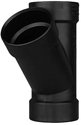 CHARLOTTE PIPE 4 DWV WYE All HUB DWV (Drain, Waste and Vent) (1 Unit Piece)