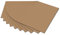 folia 6175 - Fotokarton Rehbraun, 50 x 70 cm, 300 g/qm, 10 Bogen - zum Basteln und kreativen Gestalten von Karten, Fensterbildern und für Scrapbooking