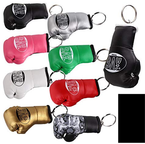 BAY® MINI Boxhandschuhe schwarz Schlüsselanhänger