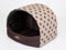 DOGGY Hobbydog R1 Busbwl2 Hundehütte Souffleur, Größe 1, 45x33 cm, S, Beige mit Pfötchen