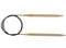 KnitPro K35614 Rundstricknadel, Birkenholz, Mehrfarbig, 100 x 0.28 x 0.28 cm