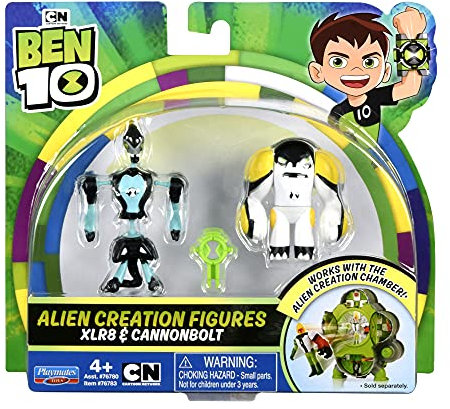 Ben 10 Alien Creation Figuren – XLR8 & Cannonbolt