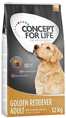 Concept for Life Golden Retriever Premium Trockenfutter für ausgewachsene Hunde (12 kg)