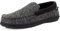 RockDove Pantoufles Mocassins SILVADUR en tissu anti-odeurs pour homme, Noir, 46EU