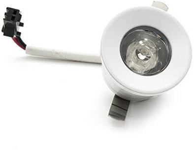 Foco mini LED foco empotrable luz escaleras marcador de pasos 1 W 220 V IP20 agujero 25 30 mm