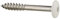 Fassadenschrauben 5,5 x 45 mm - RAL 9010 - Reinweiß TX20-100 Stück Edelstahl A4