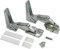 Spares2go - Kit di cerniere per porta superiore e inferiore per frigorifero Ignis