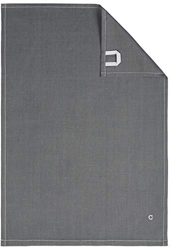 Cawö Home Geschirrtücher Cuisine Solid 500 anthrazit - 774 50x70 cm
