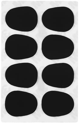8 Stück MundStück Patch, 0, 8/0, 5/0, 3 mm Dicke Pad Saxophon Klarinette MundStück Patches Pads Musikinstrument Zubehör, SpielZubehör