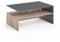 Vicco Tavolino da salotto Amato, Antracite/Rovere sabbia, 90 x 60 cm