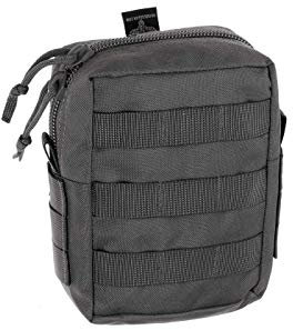 Invader Gear Medium Utility/Medic Pouch Airsoft Equipment Outdoor Zusatztaschen (Wolf Grey)