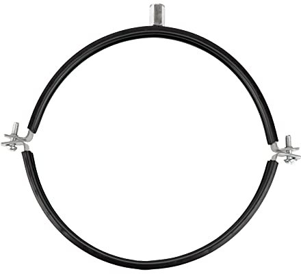 1 Stück Rohrschelle für Wickelfalzrohr 200mm inkl. Dämpfgummi aus EPDM - Dichtung Halterung Rohr Lüfter von Steinberg14