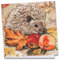Ideen mit Herz Diamond-Painting-Grußkarte | 16 x 16 cm | 370 g/m² | inkl. Umschlag & Werkzeug (Igel mit Herbstdeko)