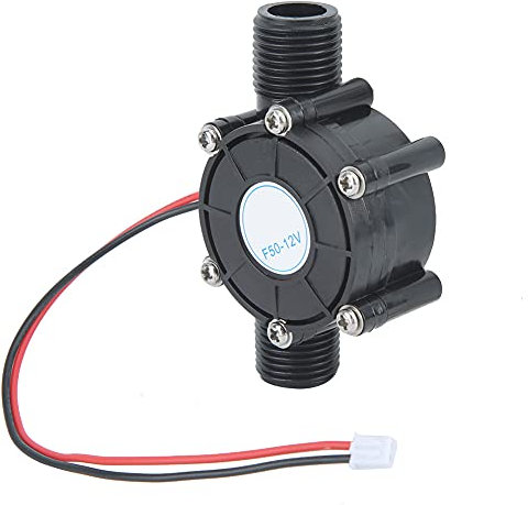 Pilipane Generateur Electrique Portable,Turbine Hydroélectrique 12V 10W Noir DC électrique Micro hydroélectrique, Hydraulique Mini Turbine Eau Accessoire de générateur d'eau hydroélectrique