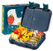 schmatzfatz Lunchbox für Kinder, Lunchbox, Bentobox, bunt, Lunchbox für Kinder, BPA-frei, Lunchbox, wasserdicht und spülmaschinenfest, Lunchbox und Brotaufstrich