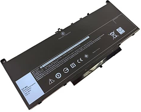 Batterie MC34Y 242WD J60J5 451-BBSY pour Dell Latitude E7270 E7470 55WHr 4-Cell