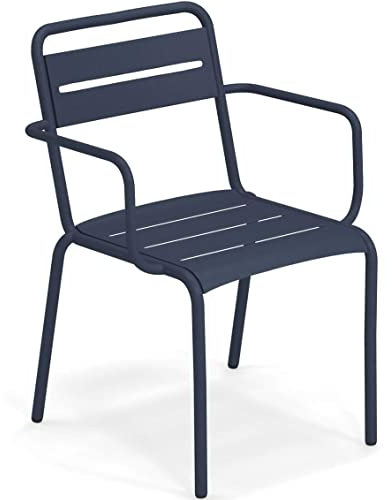 Emu Sessel Star aus Aluminium Art. 1362 Farbe Dunkelblau 48