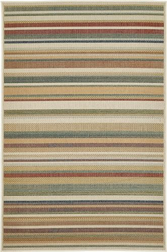 andiamo Outdoor Teppich wetterfest Sedona - Balkon Teppich farbiges Design - Teppich Outdoor für Garten, Terrasse, Balkon, 160 x 230 cm - Multi