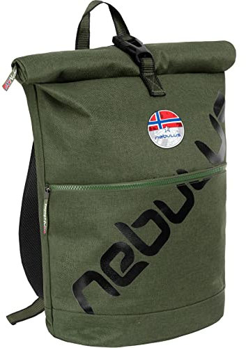 Nebulus Unisex Rucksack COLUMBUS, Laptoprucksack, Reiserucksack, oliv-schwarz - onesize