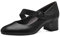 Tamaris COMFORT Damen Pumps mit Riemen aus Leder Mary Jane, Schwarz (Schwarz), 37 EU