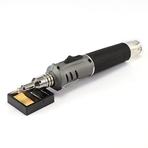 10 In 1 Butane Gas Soldering Iron Set, Cordless Welding Kit With 6 Interchangeable Tips, For Electronics Maintenance Vehicle Repairing, Metal, Jewelry, Electric Repairing, Diy