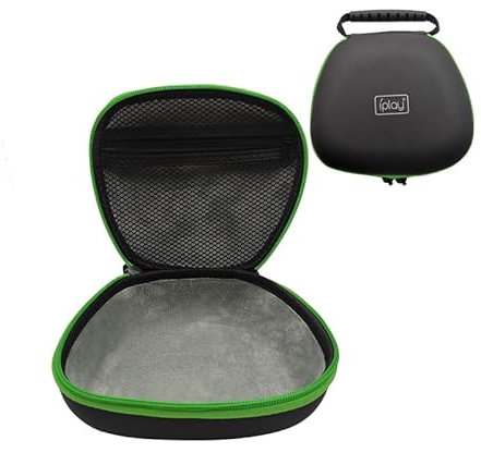 JOYSOG per Xbox Controller Caso, EVA Hard Travel Case per Xbox Series X/Series S Game Controller Storage Bag, Nero , Organizer per borse