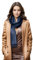 LA FERANI Damen Kaschmir Schal dünn Herbst Winter 185x65 Kaschmirschal dunkel blau Pashmina Halstuch formell stillvoll Wollschal Wolle Uni Farbe Damenschal Geschenk für Sie (Dunkel Blau)