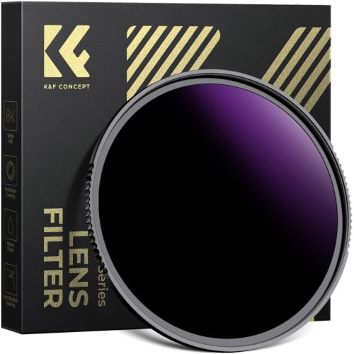 K&F CONCEPT 72mm Filtro ND100000 Cámara Eclipse Solar EN ISO 12312-2:2015