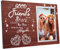 Friends-Bilderrahmen, Geschenke für sie/ihn, 10,2 x 15,2 cm, Naturholz, Freundschafts-Bilderrahmen, Geburtstagsgeschenk, Abschlussgeschenk für Frauen, Freunde, beste Schwester, Frauen, Mädchen