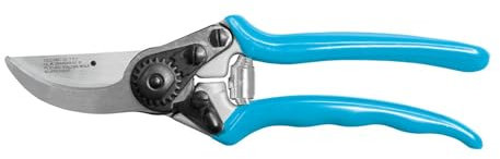 Cellfast cellPRO 40-417 Einhand-Bypass-Gartenschere, Maximaler Schnittdurchmesser 22 mm, Verchromte Klinge aus kohlenstoffreichem Stahl und Aluminium