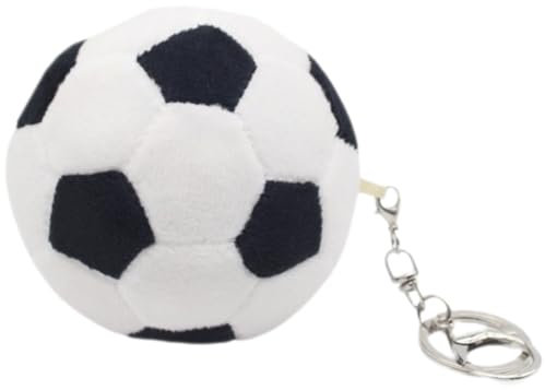 PACKOVE Fußball-Plüsch-Schlüsselanhänger Fußball-Schlüsselanhänger Fußball-Schlüsselanhänger Mini-Fußball-Schlüsselanhänger Sport-Schlüsselanhänger Fußball- Für Frauen Und Jungen