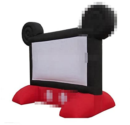 Projector Screen, Inflatable Movie Theater Projector Screen Home Large Inflatable Movie Projector Screen Theater Screen Backyard HD Blow Up Movie Screen(10x8(33x26ft))
