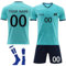 Fussball trikot für Erwachsenemit Kinder, Personalisierte Fußball trikot Mit Logo Name Nummer, benutzerdefinierte Fußballtrikot Shorts Socken Jungen Herren