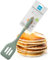 Taylors Eye Witness Large Silicone Sage Slotted Spatula - Dishwasher Safe. Great for Non-Stick Frying Pans. Slotted for Liquid Drainage. Odour, Stain & Heat Resistant (260°C/500°F). 5 Year Guarantee