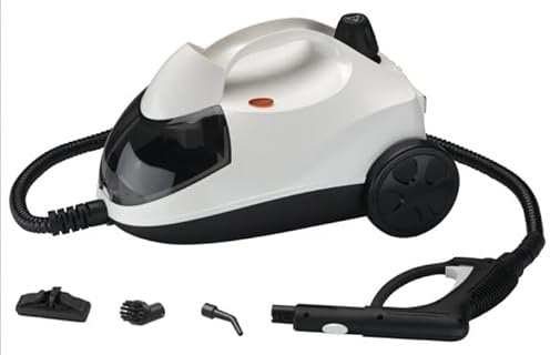Rolipo Nettoyeur Vapeur, Pression Vapeur : 4 bar, Puissance : 2000W, Réservoir : 2L, Haute Température Puissant, Élimine Graisses, Taches, Pour Salon, Cuisine, Salle de Bain, Kit D'Accessoires Complet