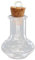 10 Pieces Miniature Glass Bottles With Corks For Unique Necklace Pendants And More Clear Glass Containers