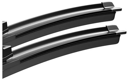 Scheibenwischer Für Megane 3 MK3 2008-2016 Autowischer LHD Frontwischerblätter Windschutzscheibe Windschutzscheibe Fenster 24 16(Black)