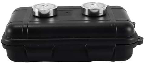 Gurtt Caja magnética para Llaves de Coche, Oculta Las Llaves del Coche, Impermeable, Negra