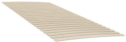 XHNIFBN Lattenrost 2er Set Pappel 2×100×200 cm klappbar 12 mm Lamellen Holzgitter Bettboden